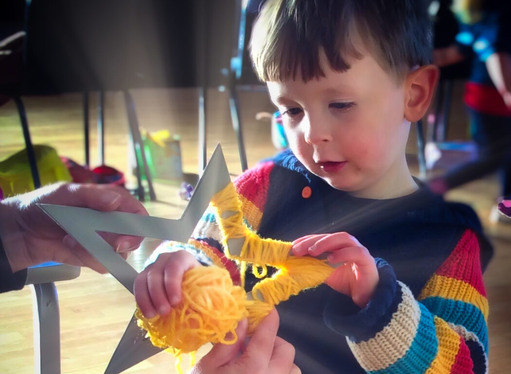 Making Stars - Christmas Tree Festival